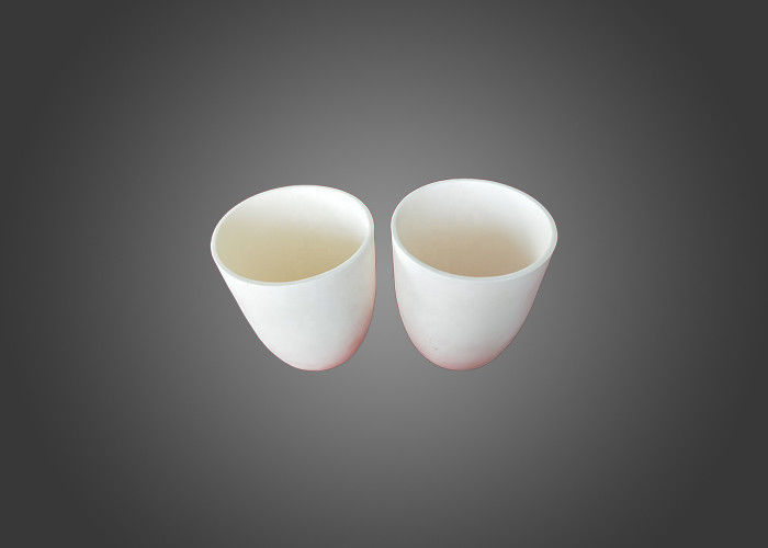 High Temperature Proof Precision Ceramic Components , 20 * 320mm Magnesia Crucible